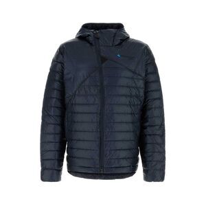 Klattermusen Men Navy Blue Nylon Lopt Down Jacket